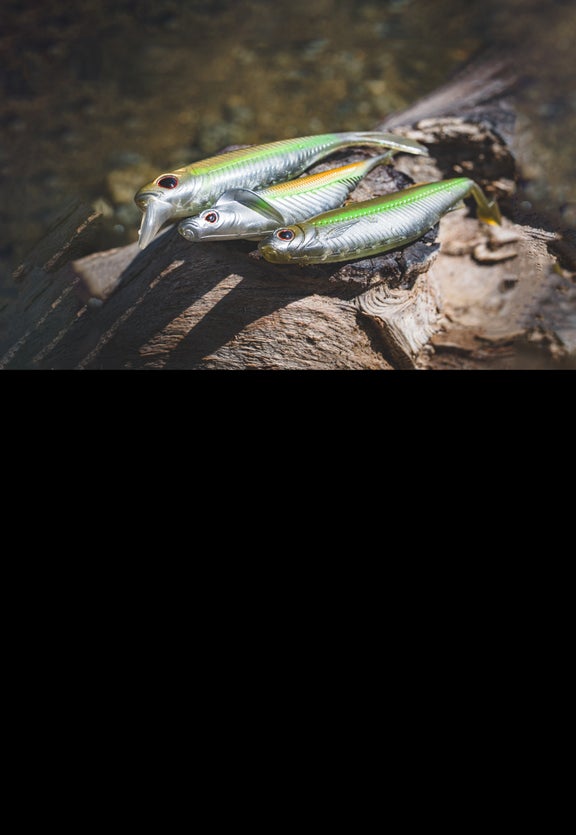 Live Ops Fallout Minnow,<br> Delta Minnow, & Cobra Shad