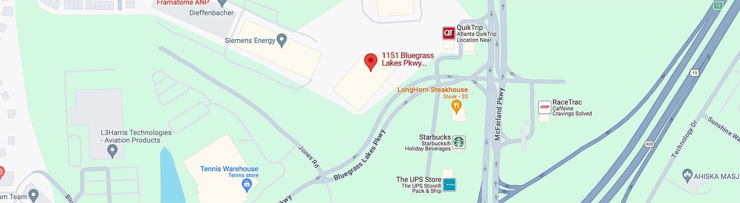 Alpharetta Store Map