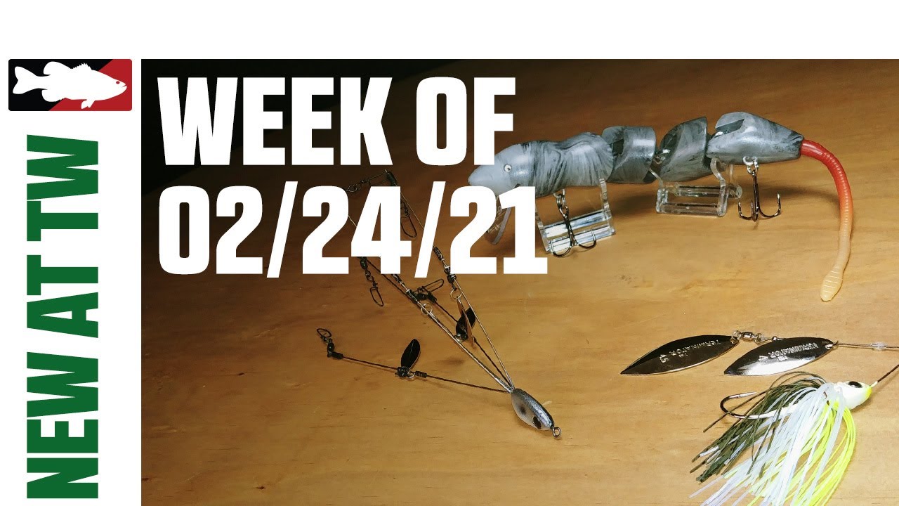 What's New At Tackle Warehouse 2/24/21