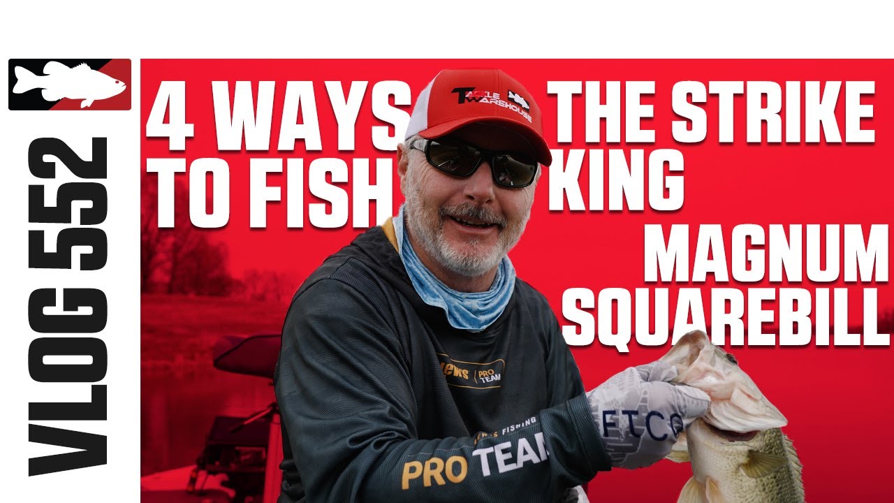 Fishing the Strike King Magnum Squarebill w/Menendez