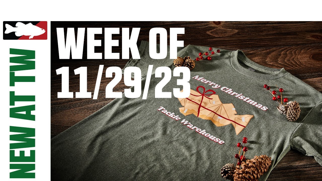 What's New At Tackle Warehouse 11/29/23