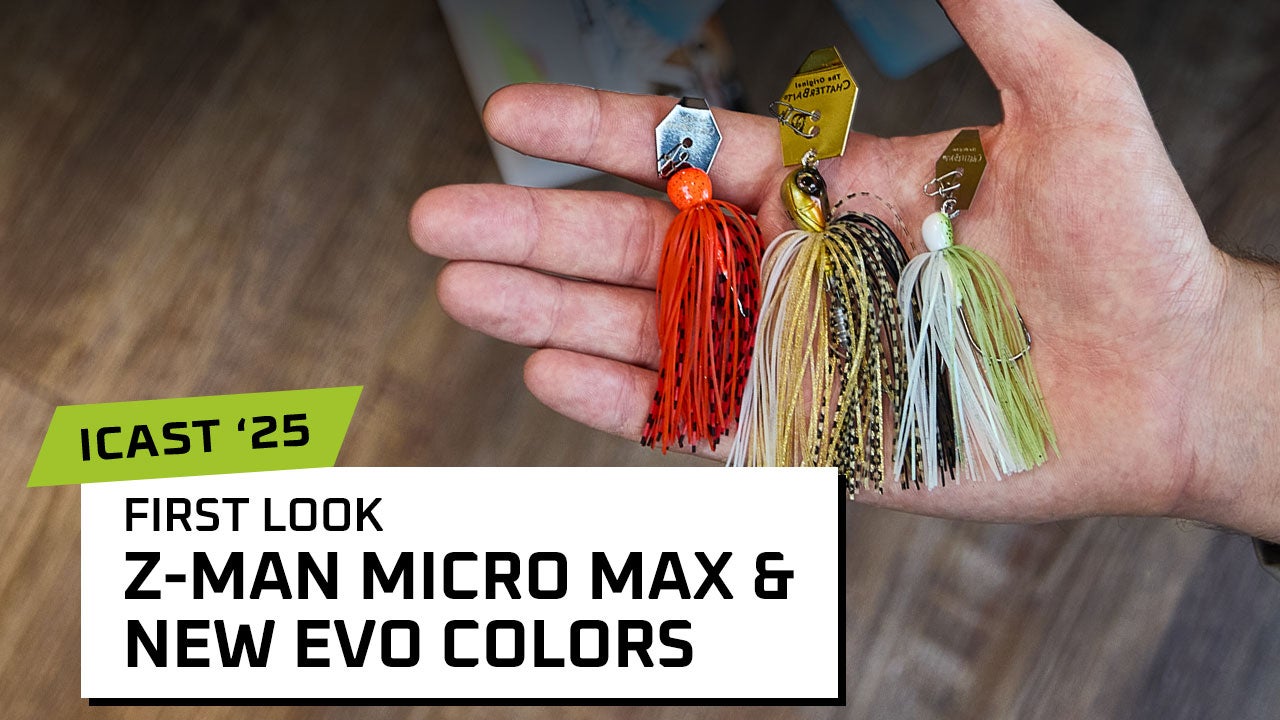 Z-Man Chatterbait Micro Max & New Chatterbait Colors