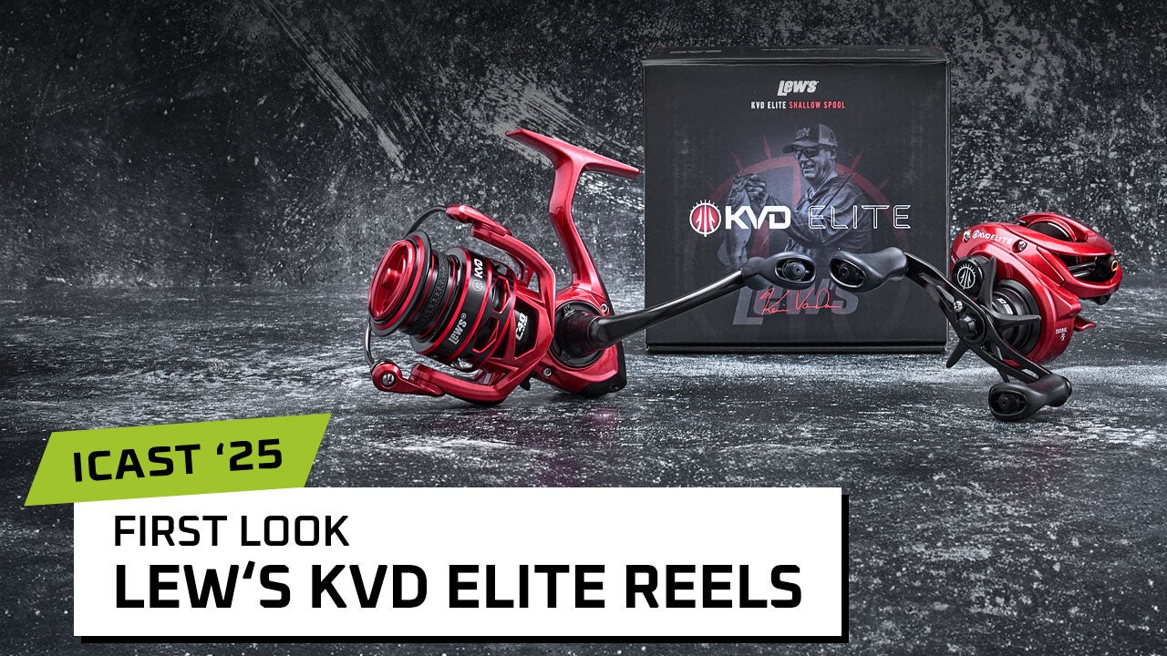 Lew's KVD Elite Casting Reel and Spinning Reel